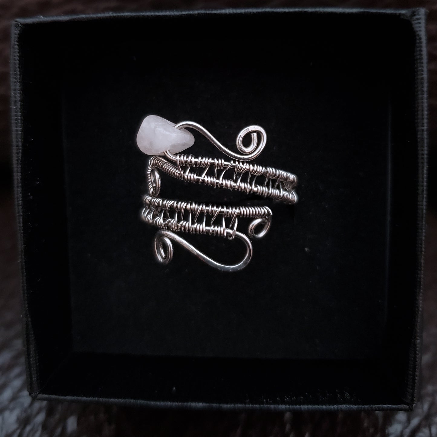 Wire Weaved Adjustable Ring 23