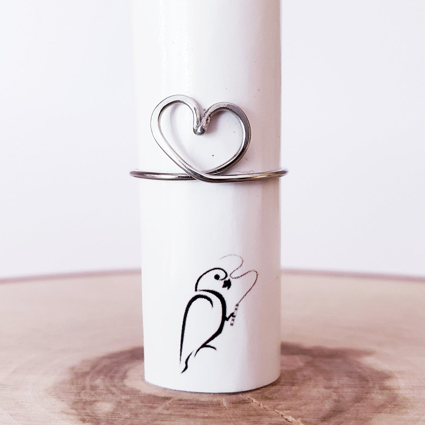 Small Heart Toe / Demi Ring