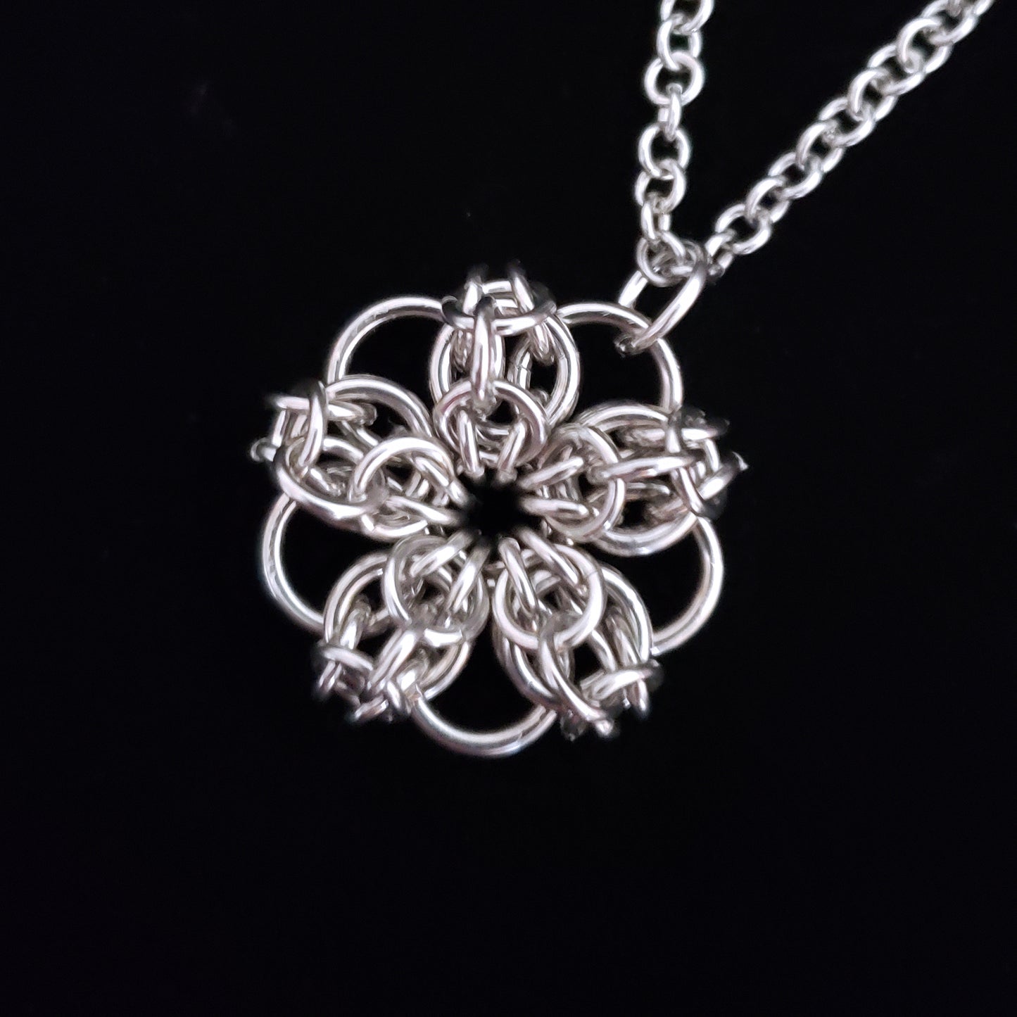 5 Petal Celtic Flower Pendant