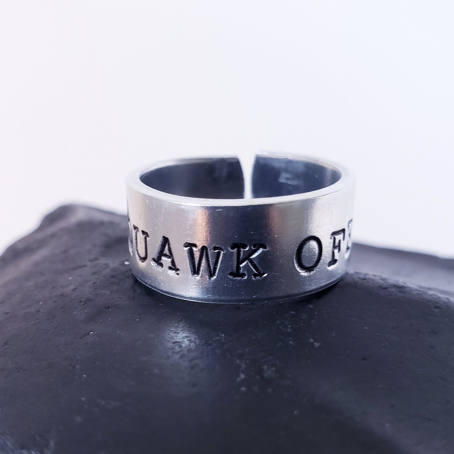 SQUAWK OFF Ring