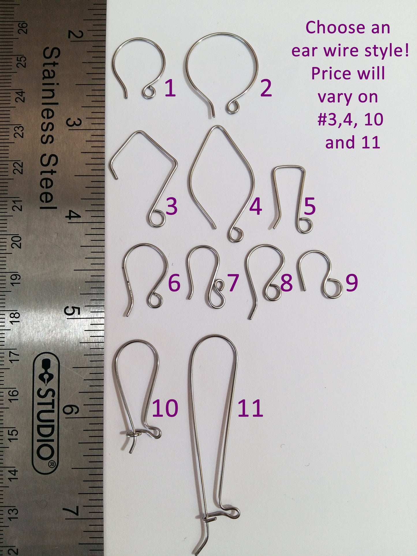 1/4" Rosetta Drops