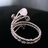 Wire Weaved Adjustable Ring 23