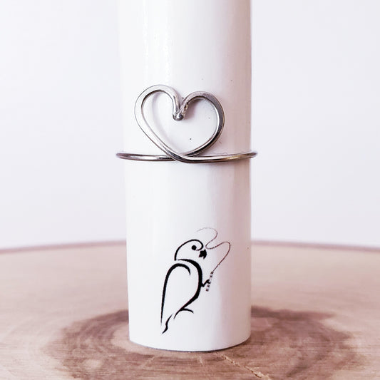 Small Heart Toe / Demi Ring