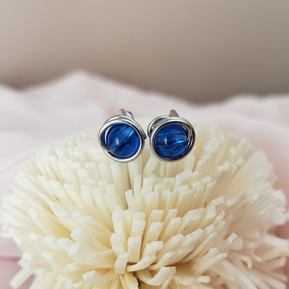 Dainty Spiral Long Back Stud