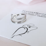 Adjustable Wave Ring