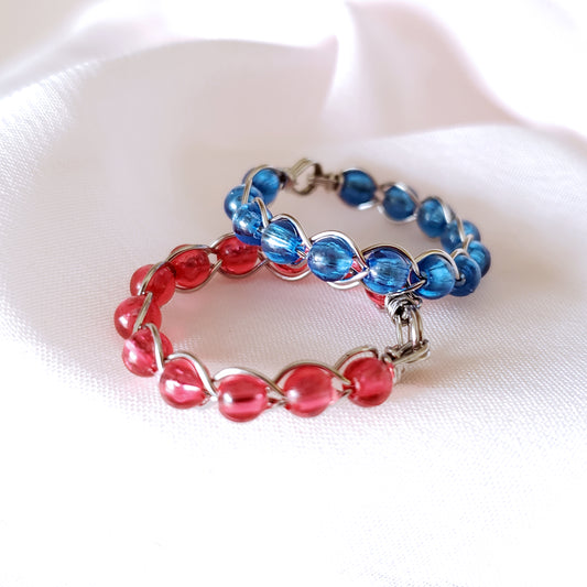 Red Weaved RIng