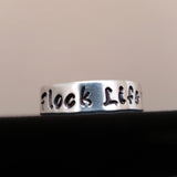 'Flock Life' Stamped Jewelry, Pendants & Charms