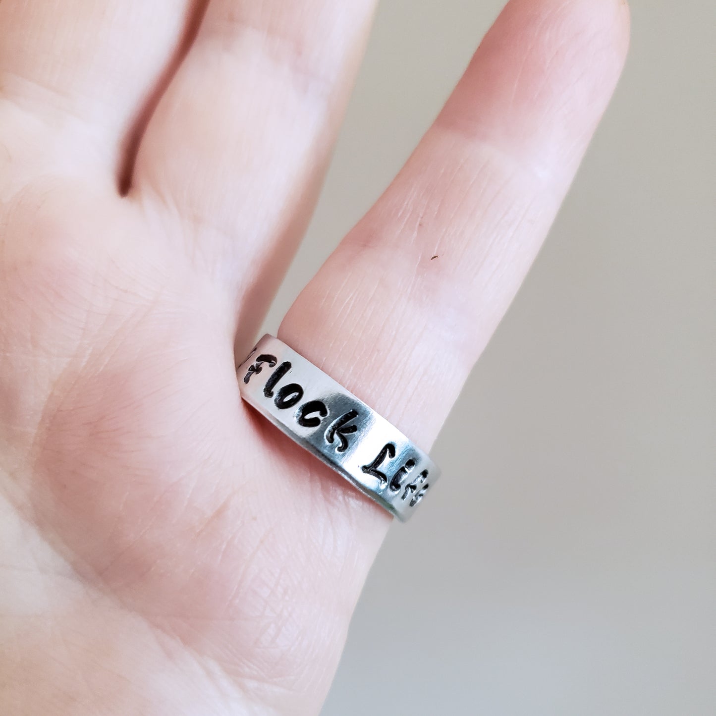 'Flock Life' Stamped Jewelry, Pendants & Charms