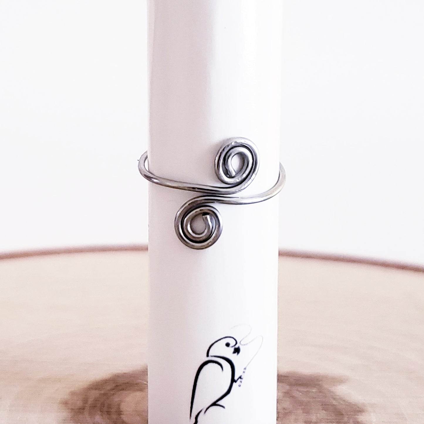 Adjustable Double Spiral Toe / Demi Ring
