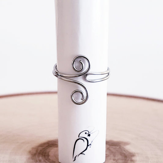 Adjustable Split Coil Ring