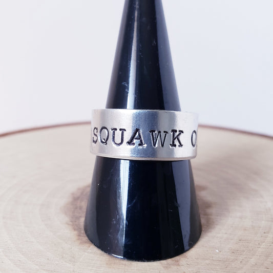 SQUAWK OFF Ring