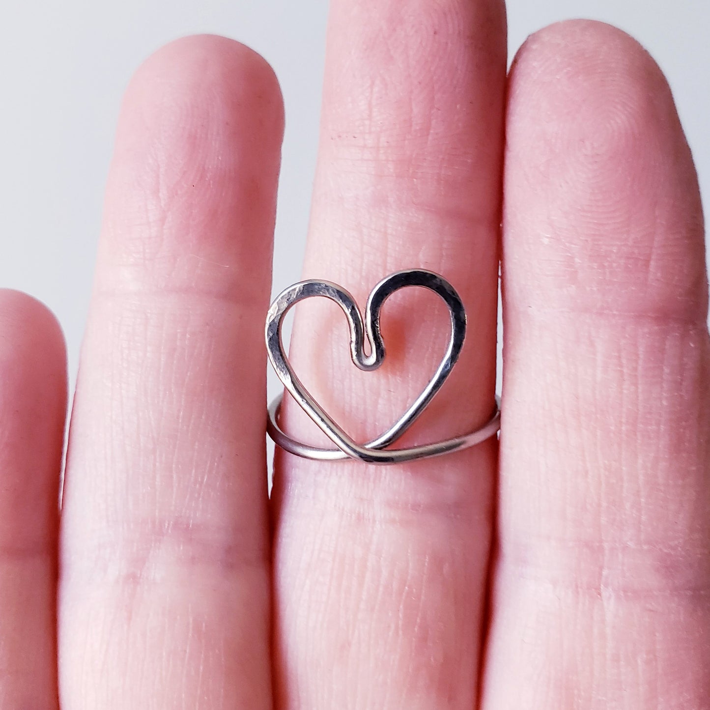 Thick Heart Ring
