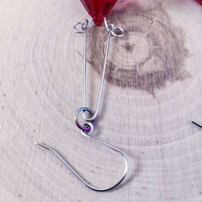 Red Drop Dangles