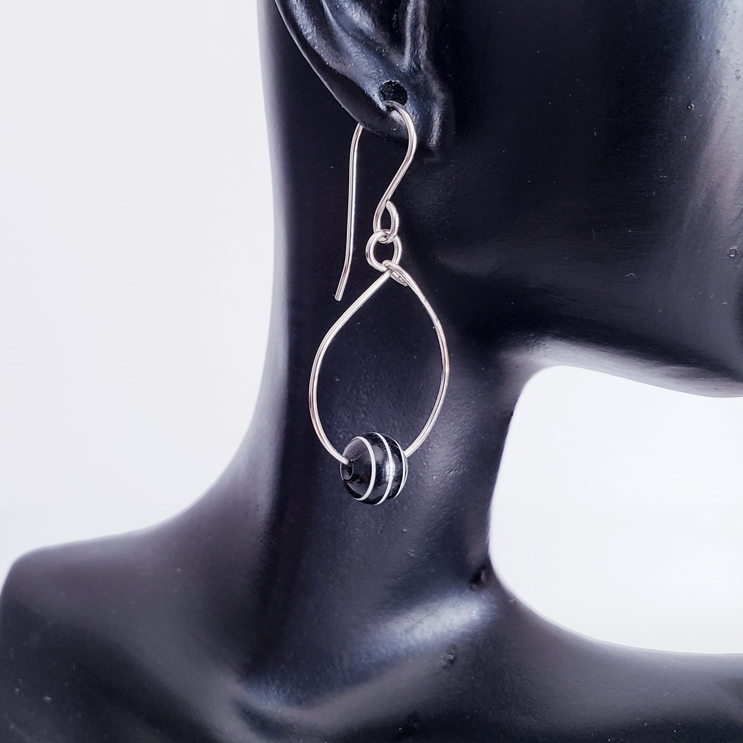 Overlap Hoop Earrings