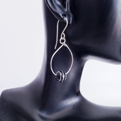Overlap Hoop Earrings