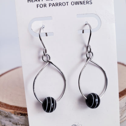 Overlap Hoop Earrings