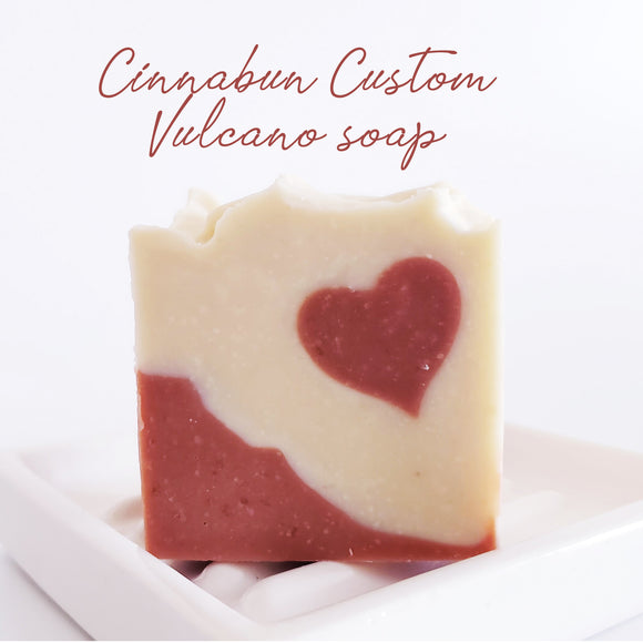 Cinnabun Vulcano Lovebird Soap