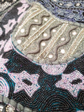 Indian Beaded Vintage Tapestry