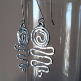 Spiral Tailed Earrings