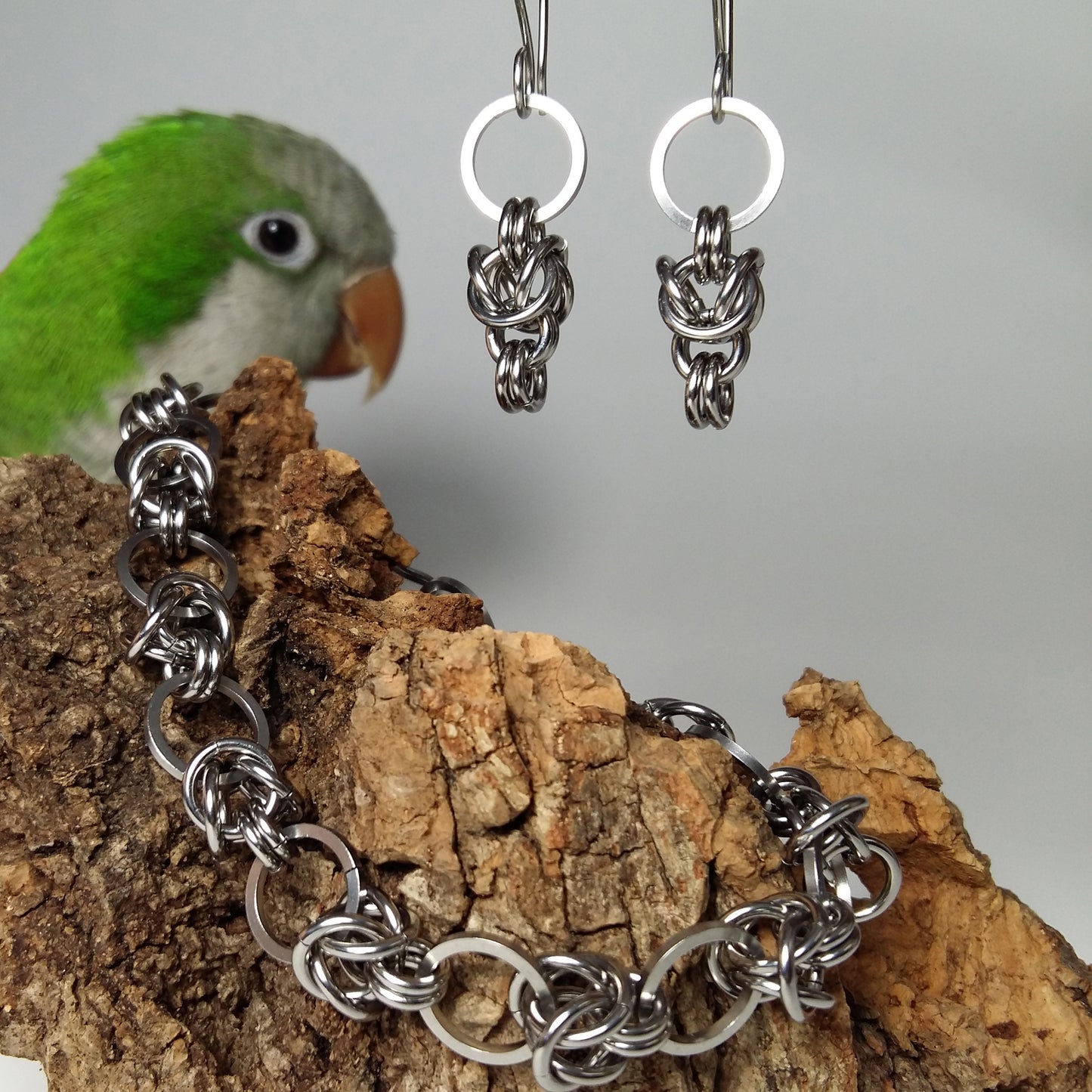 Interupted Byzantine Earrings