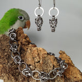 Interupted Byzantine Earrings
