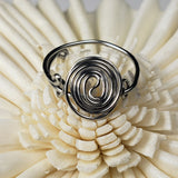 Adjustable Fidget Spiral Wirework Ring - Finger or Toe Size