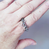 Forget Me Knot Weave Ring