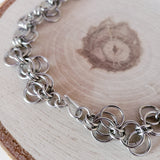 Forget Me Knot Chainmaille Necklace
