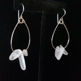 Small Teardrop Quartz Earrings