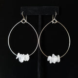 Biggest Quartz Hoop Earrings