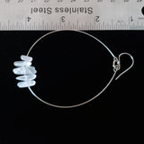 Biggest Quartz Hoop Earrings